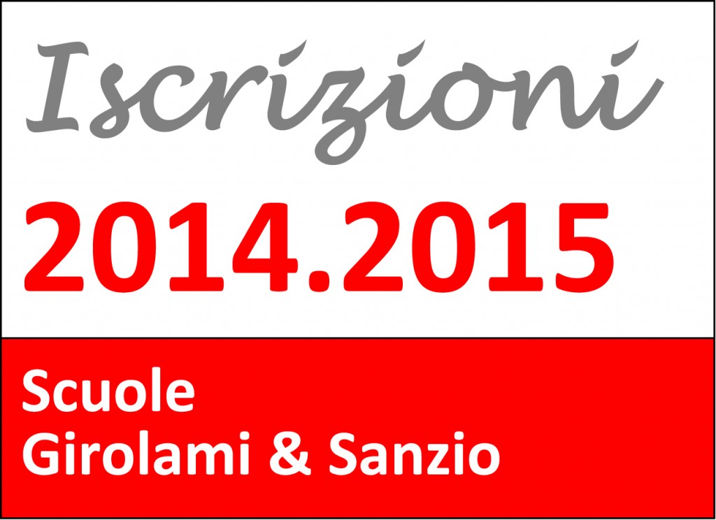 Iscrizioni GS 14_15